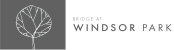 a graphic of a tree branch with the words window park