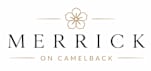 A logo with the text "Merrick on Camelback" and a flower graphic.