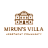 A logo for a villa apartment community.