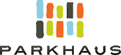 The image shows a logo with the word  at Parkhaus Apartments,Nebraska 68508