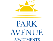 Park Avenue Apartments Tampa Florida Sunny Logo with Water Ripples
