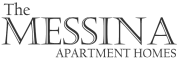 the missing apartments homes logo with a green background