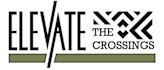 The image is a logo for "Elevate The Crossings".