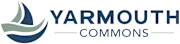 The image is a logo for Yarmouth Commons.