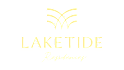 The image is a logo for Laketide Residency.
