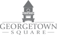 a green background with a brown tower with a white circle in the middle