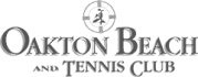 the logo for oakton beard and tennis club