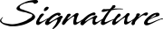 The Signature