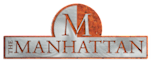 The Manhattan Logo at The Manhattan Apartments, Dallas