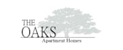 A logo for a company called The Oaks Apartment Homes.