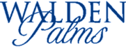 The image features the text "WaldEN Palms" in a stylized font.