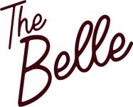 The image features the word "The" above the word "Belle".