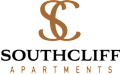 A logo with a dollar sign and the words "apartments" below it.