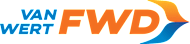 A graphic with the letters VAN WERT FWD.