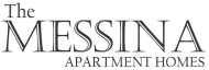 the missing apartments homes logo with a green background