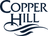 The image displays the text "Copper Hill" in a stylized font.