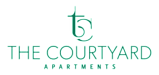 The logo for The Courtyard Apartments.