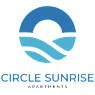 A logo with the text "Circle Sunrise" and a graphic of a sun.