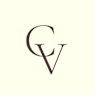 A simple black and white image of a stylized letter "C" and "V" intertwined.