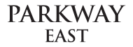 a parkway logo with the words parkway east on it