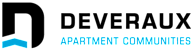 A logo for Deveraux Apartment Communities.