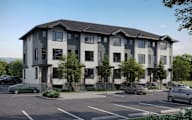 Artist's rendering of Victoria Heights Townhomes