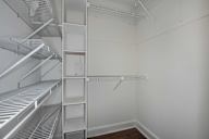 Bloomingdale Woods Apartments Valrico Florida Model Apartment Spacious Walk In Closet with Closet Organizers