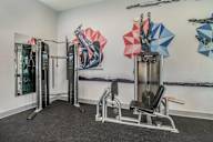 Bloomingdale Woods Apartments Valrico Florida Fitness Center Leg Press and Pull Down Machines