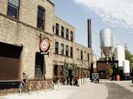 A building with a sign that says Taproom is shown.