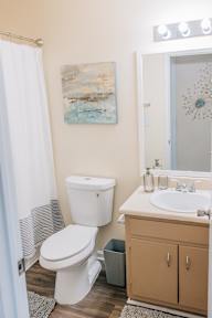 a small bathroom with a toilet and a sink