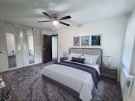 furnished Bedroom at Chesterfield Village Apartments in  Mt Vernon IL