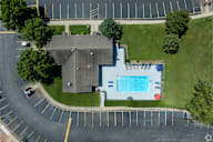 A swimming pool at Chesterfield Village Apartments in Mount Vernon IL