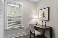 Active Adult office with a large window