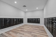Active Adult clubhouse space with mailboxes