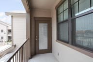 exterior shot of balcony