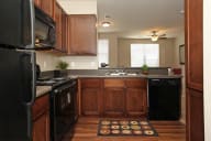 vacant apartment kitchen