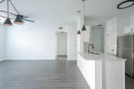 La Sierra Apartments New Braunfels  Living Room and Kitchen