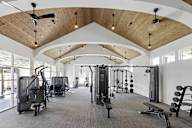 Indoor gym with treadmills and more at Saltaire Apartment Homes in Santa Rosa Beach, FL