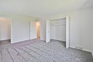 large bedroom with two closets