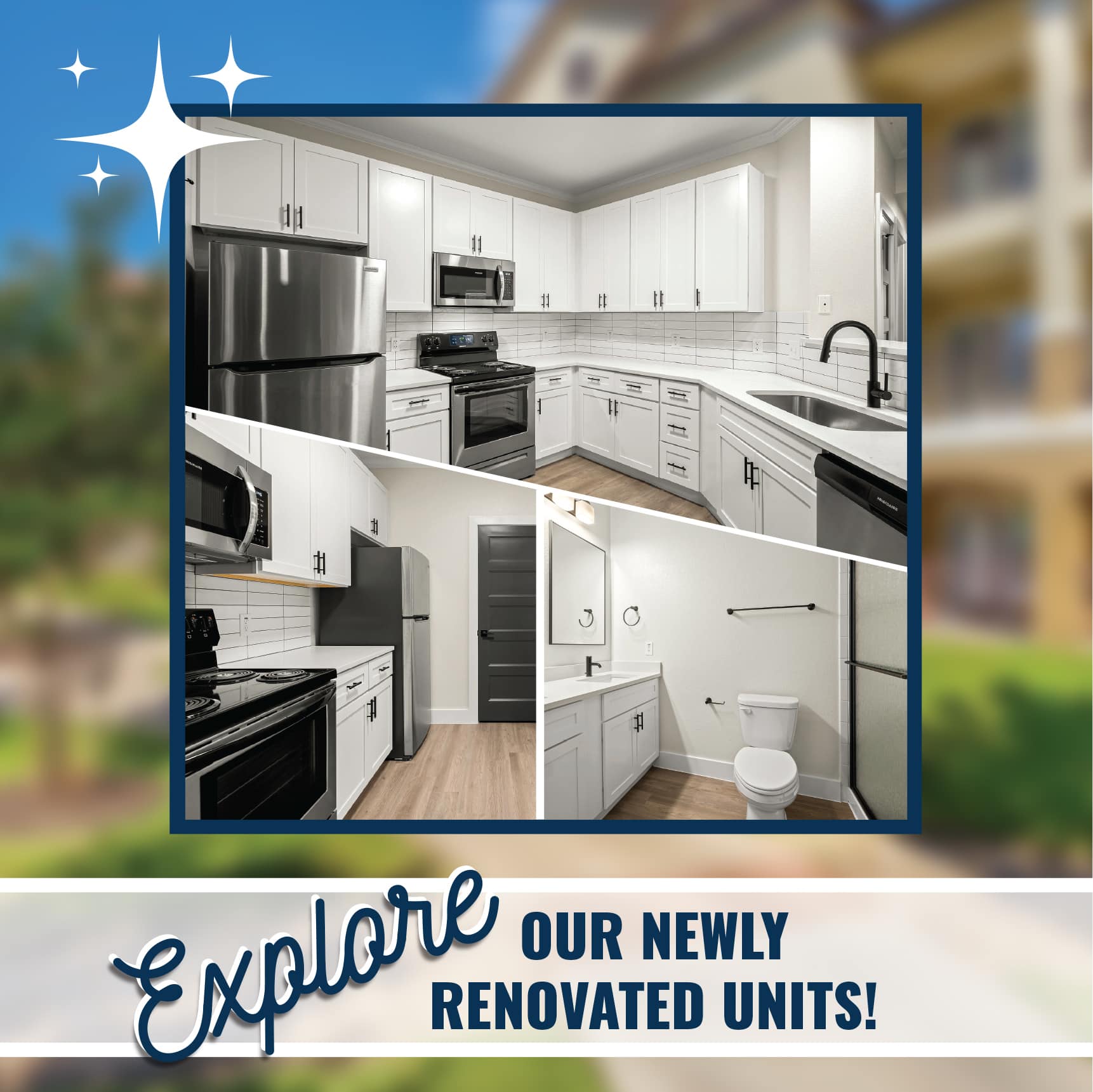 newly renovated apartmetn homes