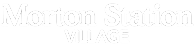 The image displays the text "Morton Station Village" in a stylized font.
