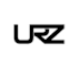 A black and white image of the letters URZ.