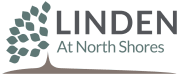 the logo for linden at north shores with the words linked at northwest shores