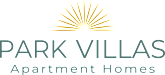A logo for Park Villas Apartment Homes is displayed.