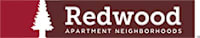 A logo for Redwood Apartment Neighborhoods is displayed.