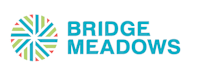 A logo with the text  at Bridge Meadows Beaverton 55+, Beaverton, OR 97005