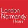 the logo normally house with the words normally house