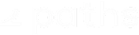 The image shows the text "2 paths" in a bold, serif font.