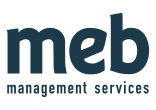 a green background with the text mired management services
