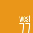 Brochure logo at West77, Chicago, IL